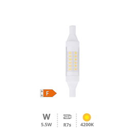 GSC Evolution Bombilla lineal LED 78mm R7s 5,5W 4000K
