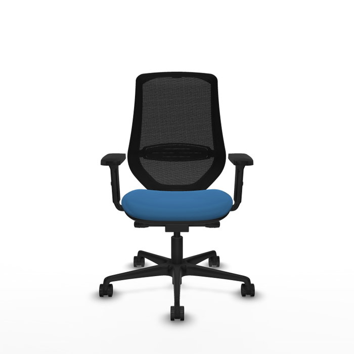 PIQUERAS Y CRESPO Silla de oficina Mardos con Mecanismo Sincro/Traslack Azul claro y Negro PIQUERAS Y CRESPO Silla de oficina Mardos con Mecanismo Sincro/Traslack Azul claro y Negro