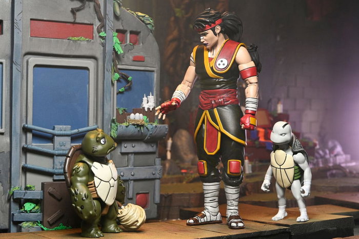 Teenage Mutant Ninja Turtles: The Last Ronin Figura Ultimate Casey Marie with Baby Odyn & Uno 17 cm Teenage Mutant Ninja Turtles: The Last Ronin Figura Ultimate Casey Marie with Baby Odyn & Uno 17 cm