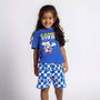 Cerdá Pijama Corto Niño Single Jersey Diseño Sonic Talla 5 Años Azul