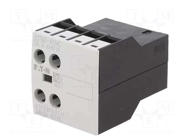 EATON ELECTRIC Contactores auxiliares DILA-XHIT11 agarres de tornillo de frente