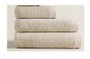 DKD Home Decor Toalla de tocador de algodón Beige 30x50x1 cm, 600 GSM