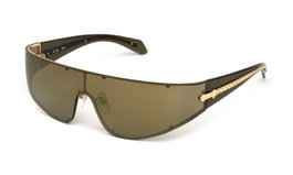 Just Cavalli SJC113-99300G con cristal marrón y detalles rosa