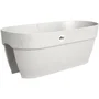 ELHO ELH8711904534448 Maceta Vibia Campana Flower Bridge 60 L 26 x A 59 x A 22 cm Blanco Balcón/Exterior 100% reciclado