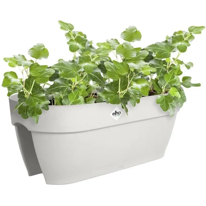 ELHO ELH8711904534448 Maceta Vibia Campana Flower Bridge 60 L 26 x A 59 x A 22 cm Blanco Balcón/Exterior 100% reciclado