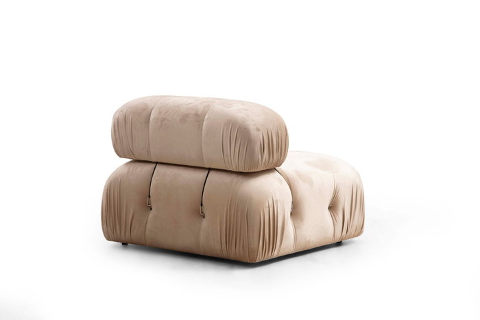 Atelier Del Sofa Sofá 1 Plaza Crema 95x95x75 cm Atelier Del Sofa Sofá 1 Plaza Crema 95x95x75 cm
