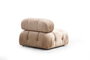 Atelier Del Sofa Sofá 1 Plaza Crema 95x95x75 cm