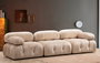 Atelier Del Sofa Sofá 1 Plaza Crema 95x95x75 cm