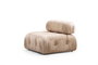 Atelier Del Sofa Sofá 1 Plaza Crema 95x95x75 cm
