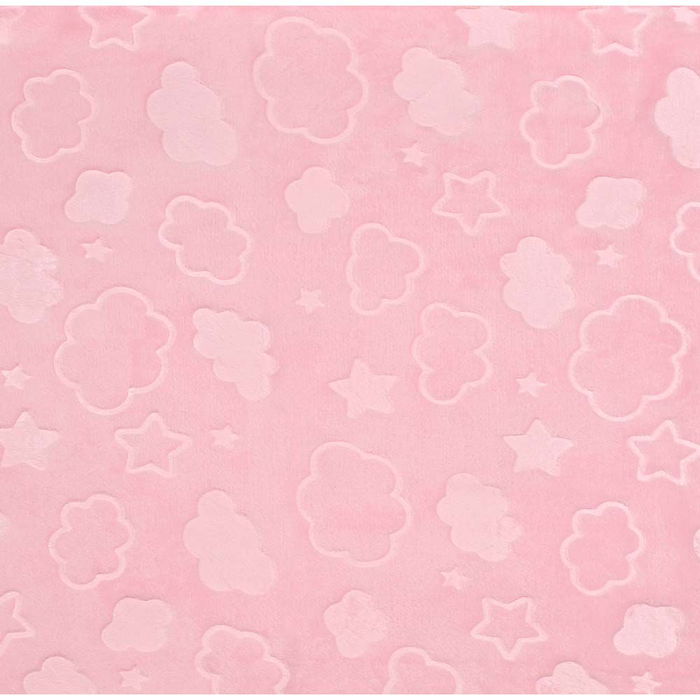 Nayeco Manta Sky Rosa para Mascotas con Nubes y Estrellas, 100 x 70 cm Nayeco Manta Sky Rosa para Mascotas con Nubes y Estrellas, 100 x 70 cm