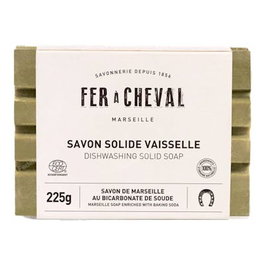 Fer à Cheval Jabon Lavavajillas con Bicarbonato en Barra 225g