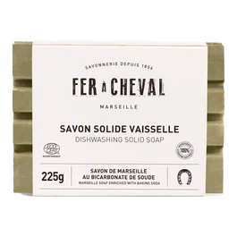 Fer à Cheval Jabon Lavavajillas con Bicarbonato en Barra 225g