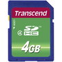 Transcend TS4GSDHC4 Tarjeta SDHC de 4 GB 85MB/s Negro