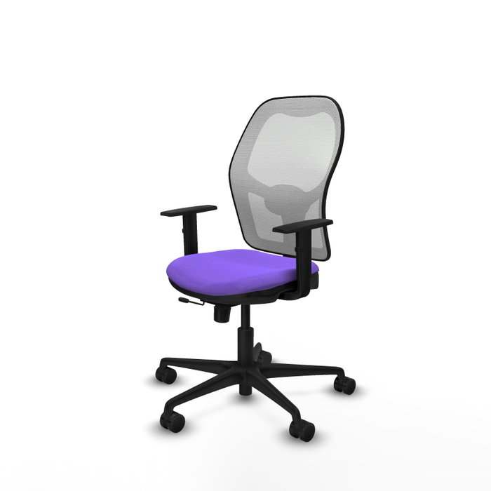 PIQUERAS Y CRESPO Silla de oficina Jorquera Lila y Blanco