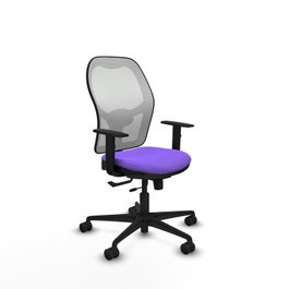PIQUERAS Y CRESPO Silla de oficina Jorquera Sincro/Traslack Lila y Blanco