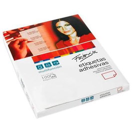 Fabrisa C-Rectos Etiquetas Adhesivas Multifunción 105x40 mm 14 X 100H Blanco