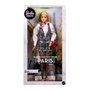 Mattel Barbie Signature Travel Paris Rubia con vestido vintage chic corto