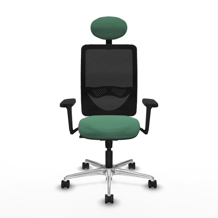 PIQUERAS Y CRESPO Silla de oficina Zulema Verde esmeralda con mecanismo Sincro PIQUERAS Y CRESPO Silla de oficina Zulema Verde esmeralda con mecanismo Sincro