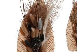 DKD Home Decor Ramo Shabby Beige Marron 10 x 50 x 20 cm (4 Unidades)