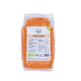 ECO SALIM Lentejas Rojas Bio Vegan 500g