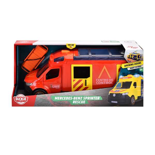 Smoby Camión Centro de Control UME con Luces y Sonidos, Juguete de 35 cm para Niños +18 Meses