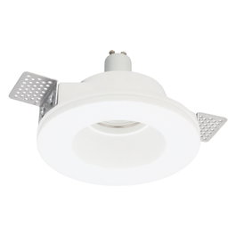Aurea Aro downlight empotrable redondo de escayola GU10