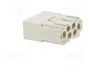 ILME Conector HDC MIXO Módulo Macho de 6 Pines