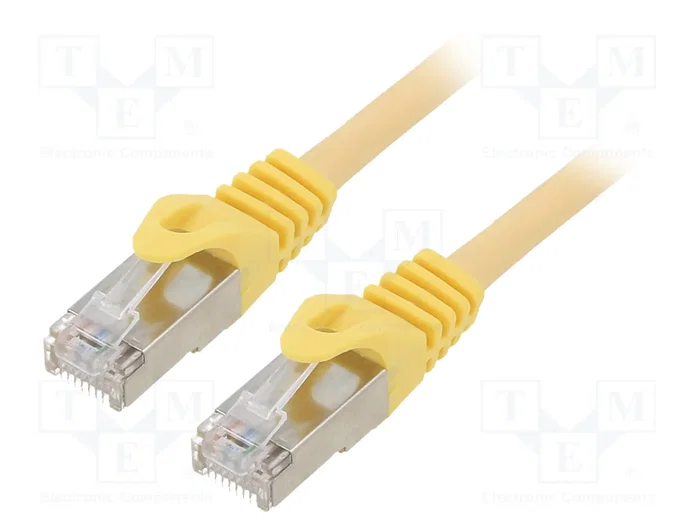 Gembird Cable de red Cat6 S/FTP Amarillo 2 m PP6A-LSZHCU-Y-2M Gembird Cable de red Cat6 S/FTP Amarillo 2 m PP6A-LSZHCU-Y-2M