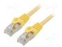 Gembird Cable de red Cat6 S/FTP Amarillo 2 m PP6A-LSZHCU-Y-2M