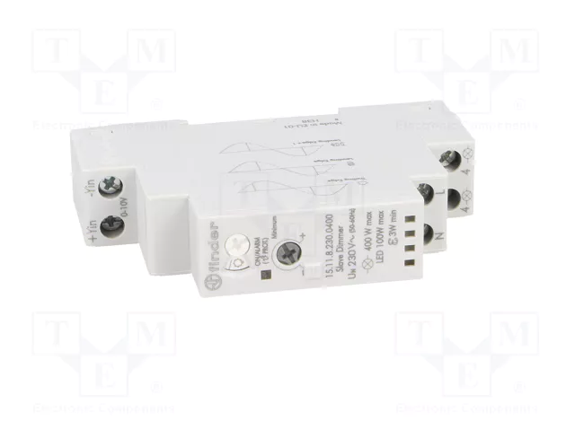 FINDER Relé de instalación para raíl DIN 230VAC 400W
