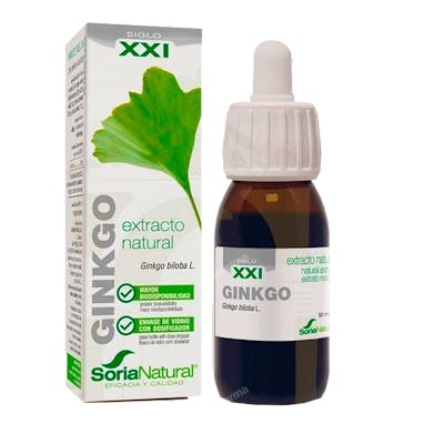SORIA NATURAL Extracto de Ginkgo Biloba XXI 50ml SORIA NATURAL Extracto de Ginkgo Biloba XXI 50ml