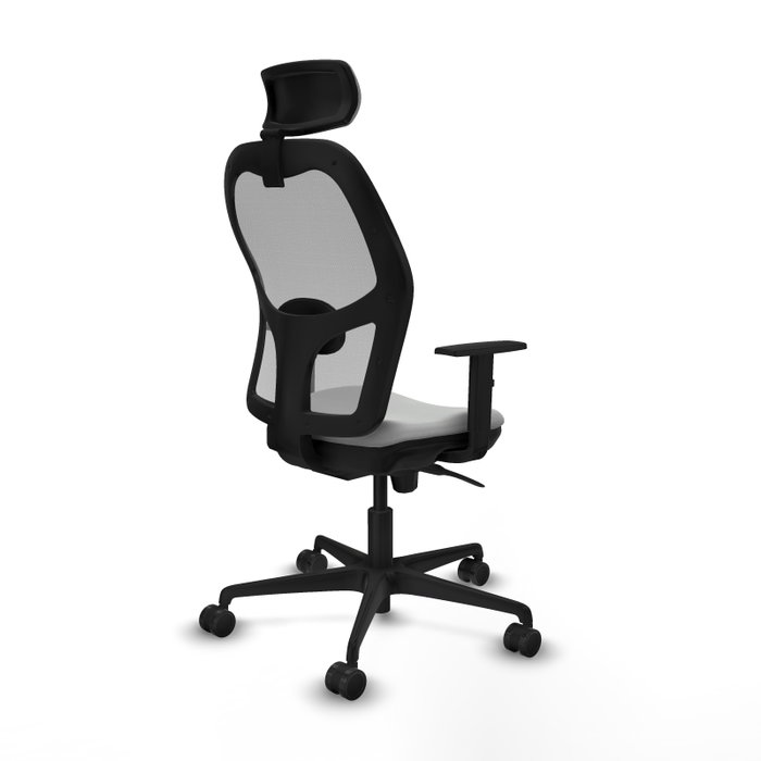 PIQUERAS Y CRESPO Silla de oficina Jorquera con mecanismo Sincro, Gris claro PIQUERAS Y CRESPO Silla de oficina Jorquera con mecanismo Sincro, Gris claro