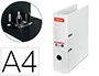 Esselte Archivador de Palanca N 1 CO2 Neutral DIN A4 Cartón Forrado Lomo 75 mm Blanco