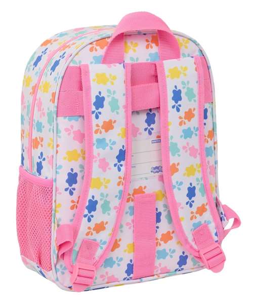 Safta Mochila Infantil "Baby Pig" Adaptable a Carro Peppa Pig 26x34x11cm