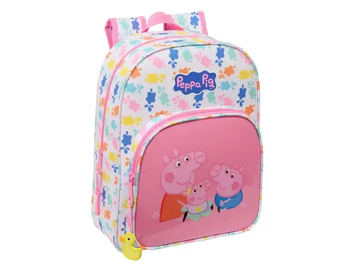 Safta Mochila Infantil Peppa Pig Baby Adaptable a Carro Safta Mochila Infantil Peppa Pig Baby Adaptable a Carro