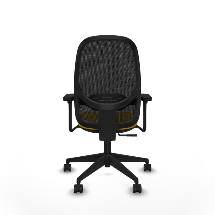 PIQUERAS Y CRESPO Silla de oficina Cilanco con Mecanismo Sincro, Amarillo y Negro PIQUERAS Y CRESPO Silla de oficina Cilanco con Mecanismo Sincro, Amarillo y Negro