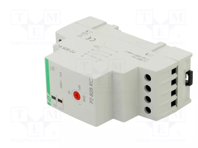 F&F Relé de monitorización de nivel para líquido conductivo PZ-828-RC