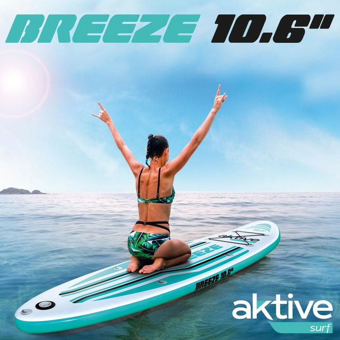 Tabla de Paddle Surf Hinchable con Accesorios Aktive Azul Tabla de Paddle Surf Hinchable con Accesorios Aktive Azul