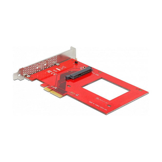 DeLOCK Tarjeta PCI Express x4 a 1 x interna U.3, PCIe NVMe, para PC, Compatible con Windows y Linux