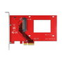 DeLOCK Tarjeta PCI Express x4 a 1 x interna U.3, PCIe NVMe, para PC, Compatible con Windows y Linux