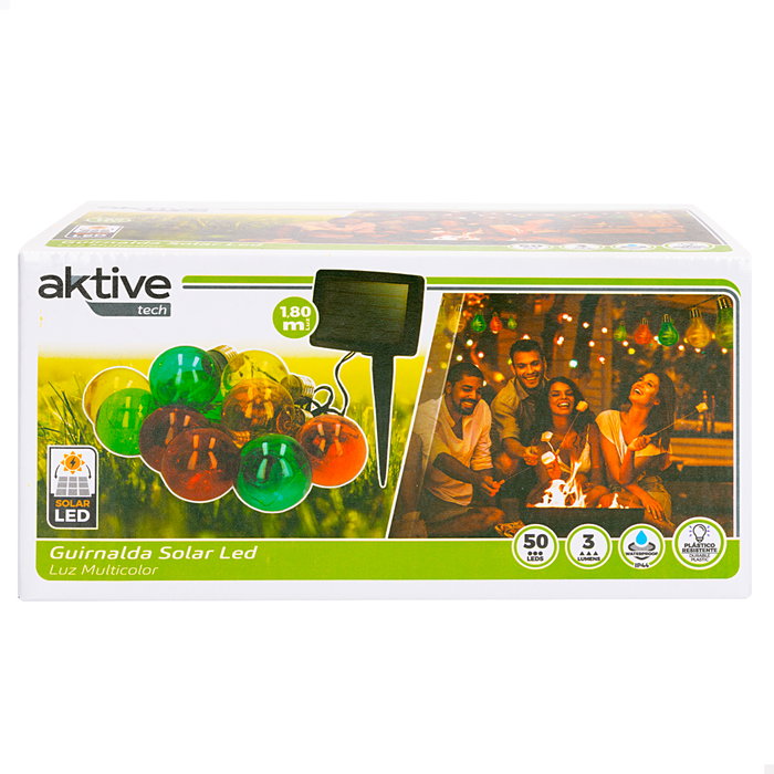 AKTIVE Guirnalda Solar 1,8m