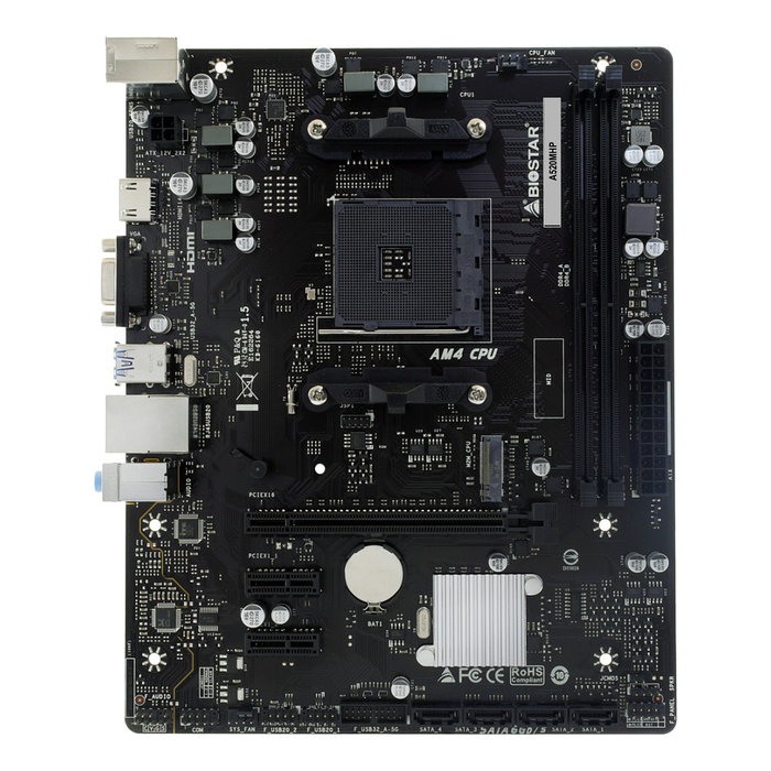 Biostar A520MHP Micro ATX AMD AM4 DDR4