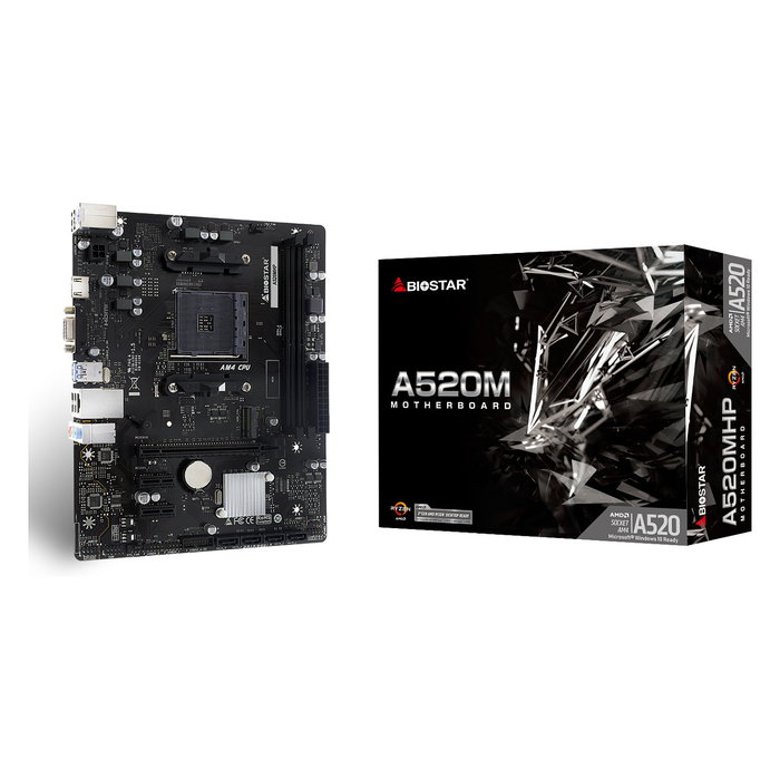 Biostar A520MHP Micro ATX AMD AM4 DDR4