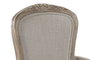 DKD Home Decor Silla de Caucho y Poliéster Marrón