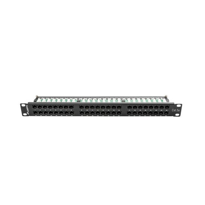 Lanberg Patch Panel 48 puertos RJ-45 categoría 5e UTP 1U 19 pulg negro