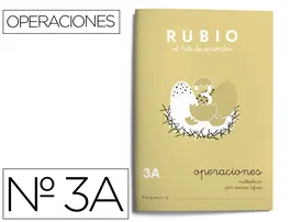 Rubio Cuaderno problemas nº 3a para el desarrollo intelectual del alumno