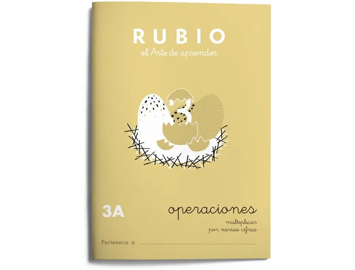 Rubio Cuaderno problemas nº 3a para el desarrollo intelectual del alumno