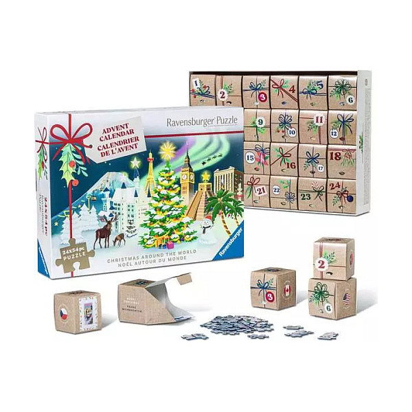 Ravensburger Calendario de Adviento de Rompecabezas 2025 Ravensburger Calendario de Adviento de Rompecabezas 2025