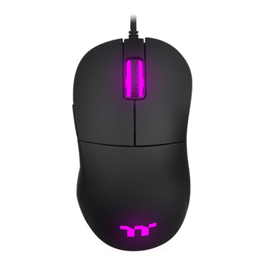 Thermaltake GMO-DMS-WDOOBK-01 Ratón Gaming Óptico 16000 DPI USB Tipo A para Mano Derecha - Negro