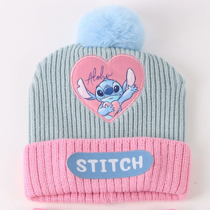 Cerdá Conjunto de 3 Piezas Stitch Disney (Gorro, Guantes y Bufanda) - Light Blue Cerdá Conjunto de 3 Piezas Stitch Disney (Gorro, Guantes y Bufanda) - Light Blue